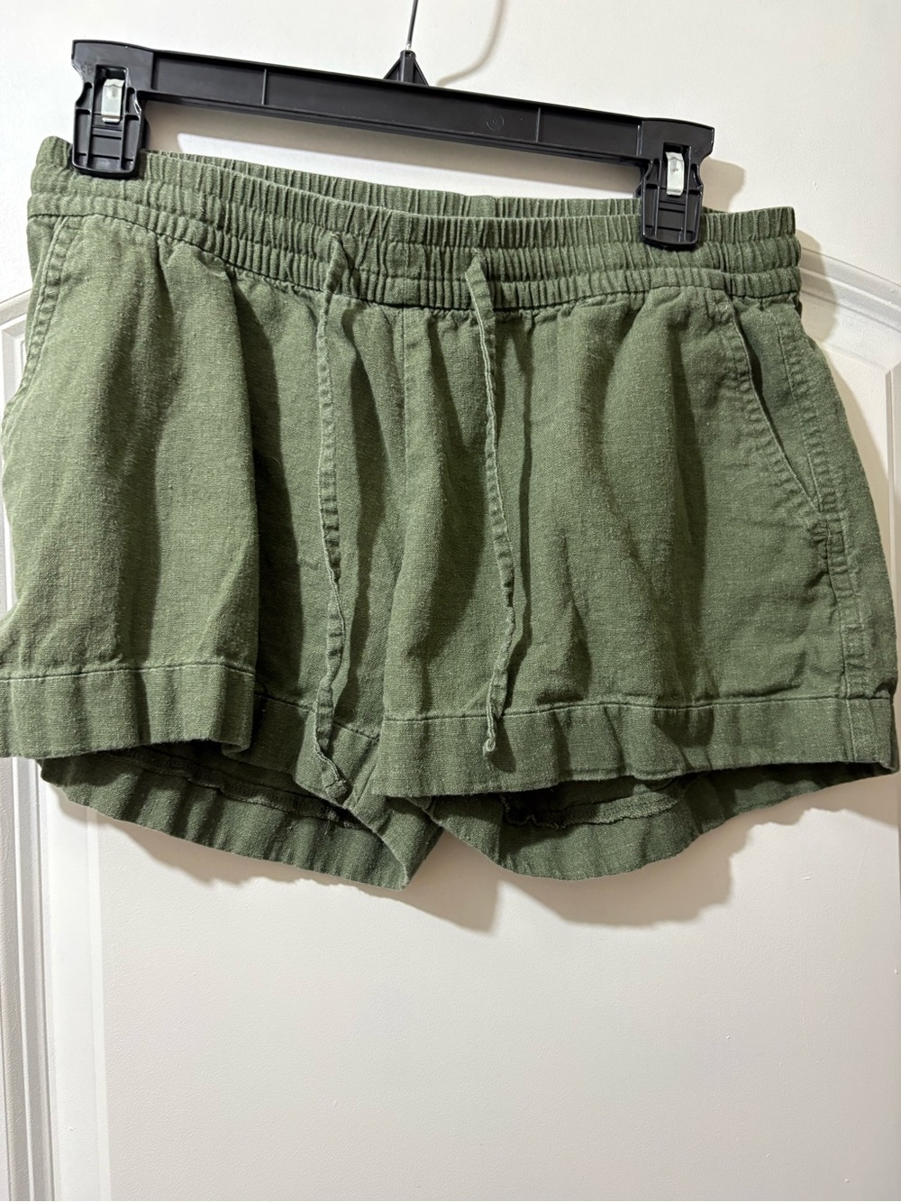 Old Navy Olive Green Drawstring Lounge Shorts